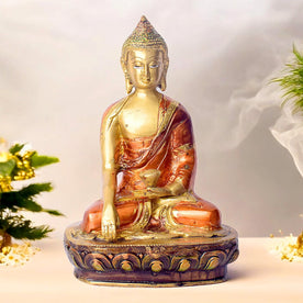 Brass Buddha Statue: A Perfect Showpiece for Home Decor