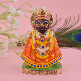 Handcrafted Brass Khatu Shyam Ji Idol
