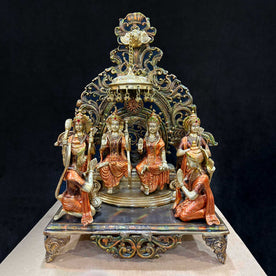 Elegant Brass Ram Darbar Idol 23 Inch