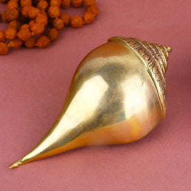Handcrafted Brass Shankh