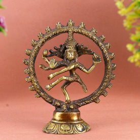 Petite Natraj Brass Idol