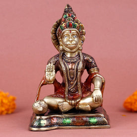 Divya Brass Hanuman Idol