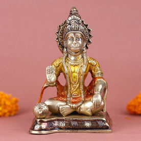 Pleasant Brass Hanuman Idol