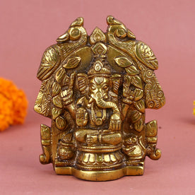 Brass Ganesh Idol