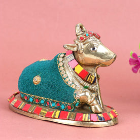 Brass Decorative Nandi Cow