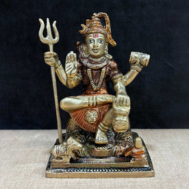6 Inch Elegant Lord Shiva Sculpture for Home
