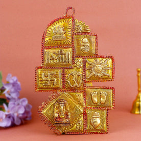 Pure Brass Vastu Plate Wall Decor